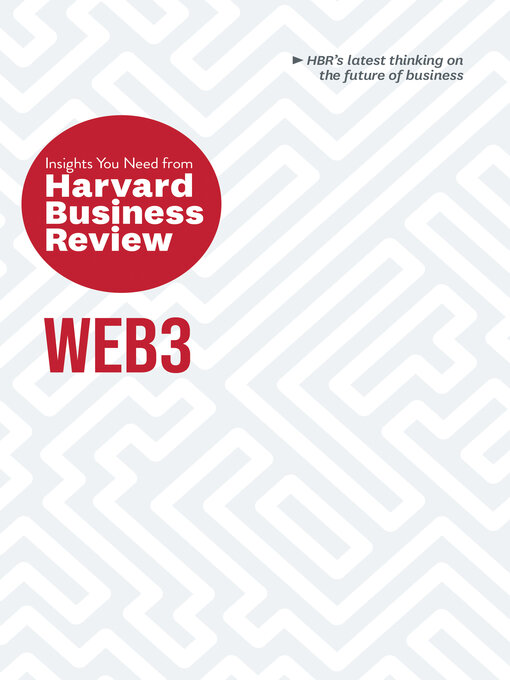 Title details for Web3 by Harvard Business Review - Available